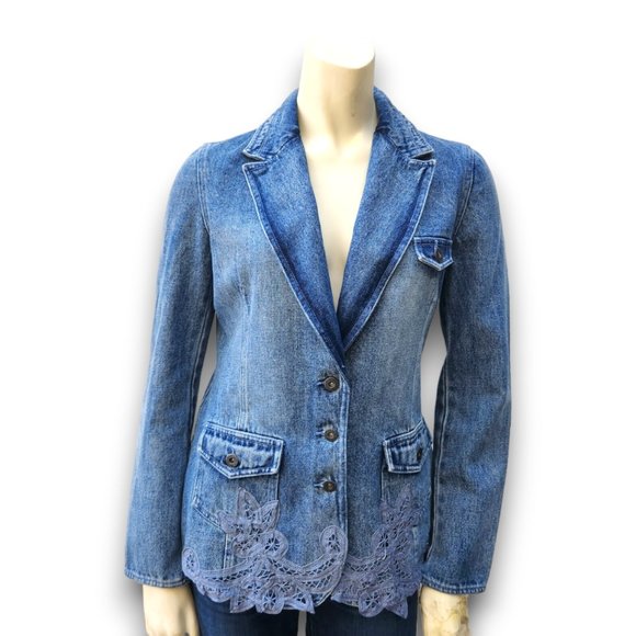 Vintage Y2K Denim Blazer